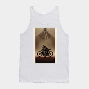 Moto chopper from the future №0005 Tank Top